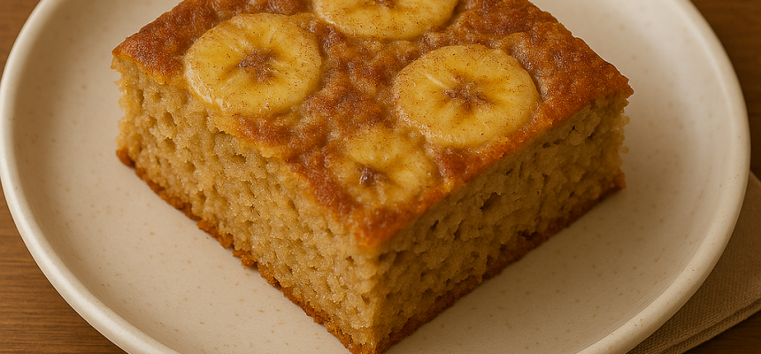 Receita do Dia: Bolo de Banana com Aveia (sem farinha)