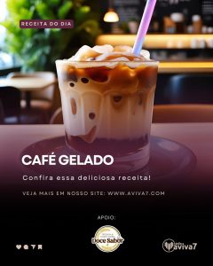 RECEITA DO DIA - café gelado