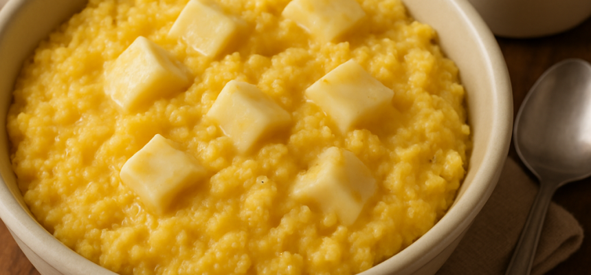 Cuscuz Nordestino Cremoso com Queijo Coalho