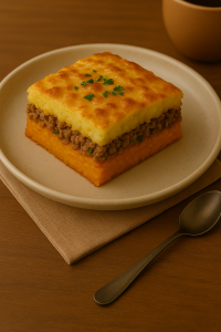 Lasanha de Abóbora com Carne Moída
