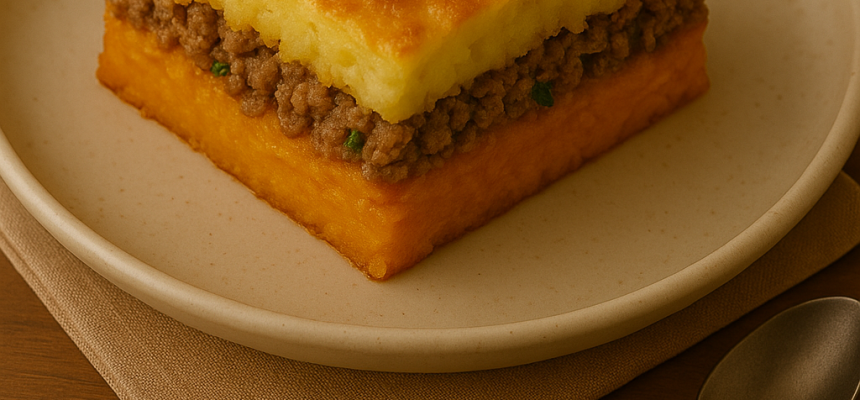 Lasanha de Abóbora com Carne Moída