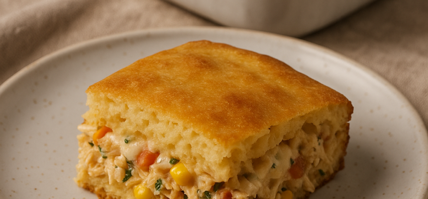Torta Cremosa de Frango