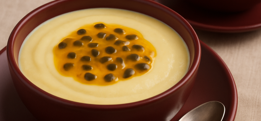 Mousse de Maracujá com 3 Ingredientes