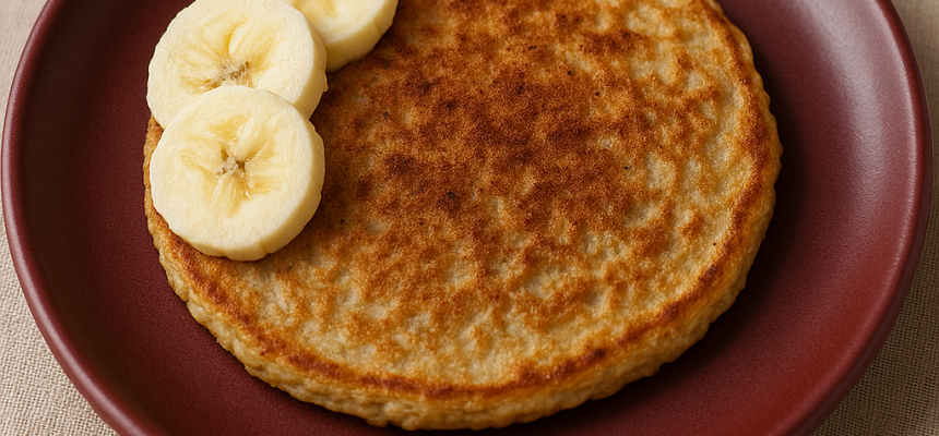 Panqueca de Banana com Aveia