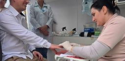 Saúde Itinerante leva atendimento gratuito aos trabalhadores do comércio em Sul Brasil