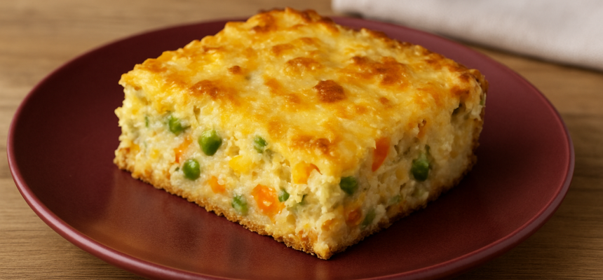 Torta de Legumes Cremosa
